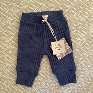 NWT Kate Quinn slim sport jogger | moonlight | classic rib Sz 0-3